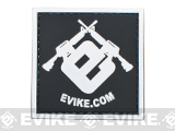 Officially Licensed Evike.com 2x2 Square PVC Hook and Loop Morale Patch