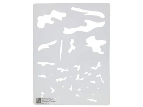 Primary Arms Camo Spray Paint Stencil (Model: Multiple Terrain),  Accessories & Parts, Spray Paint -  Airsoft Superstore