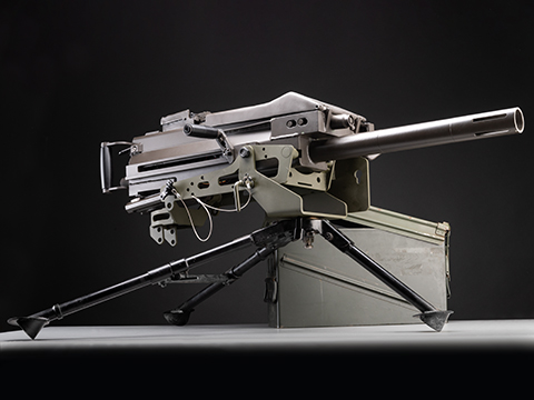 Matrix 1:1 Scale Non-Functioning Ultra Realistic MK 19 Automatic Grenade Launcher Replica w/ Box Magazine (Model: AEG Ready)