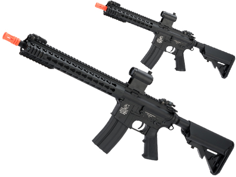 Evike JG Newest Version M16-VN Vietnam Full Metal Airsoft AEG Rifle (Color:  Black, Tamaño: One Size)