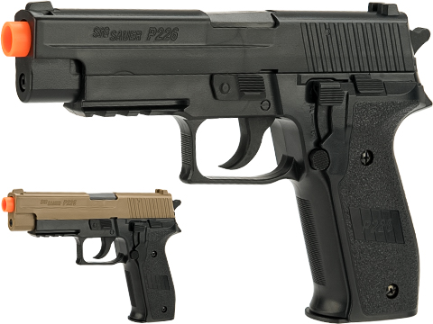 SIG Sauer Licensed P226 Spring Powered Airsoft Pistol (Color: Black / Gun Only)