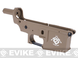 Spare ABS Polymer Lower Receiver for G&G GR16 Blowback AEG - (Tan)