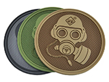 Hazard 4 Special Forces Gas Mask Rubber Hook and Loop Patch 