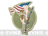 Mil-Spec Monkey BAR Girl Morale Patch (Color: Full Color)