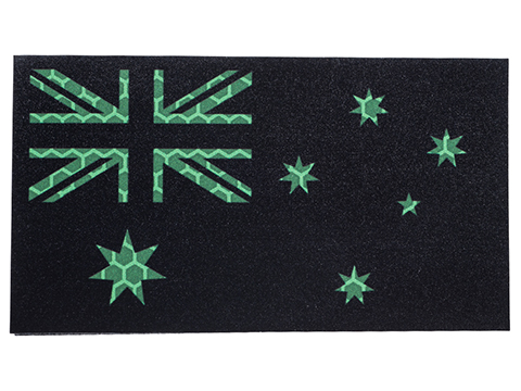 Matrix Reflective Embroidered Australian Flag 