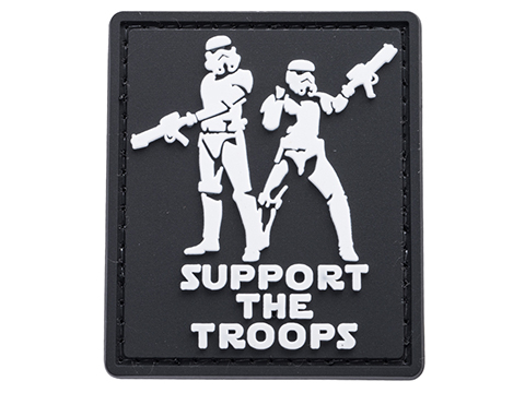 Avengers Support The Troopers PVC Morale Patch