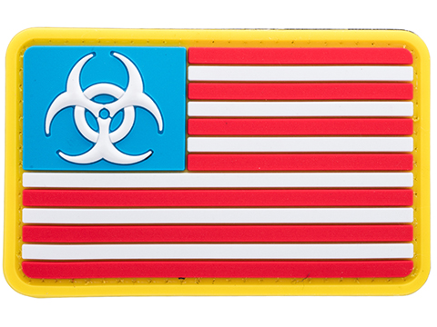 Matrix Biohazard Flag PVC Morale Patch