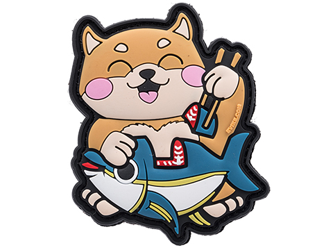 Evike.com Sashimi DOGE Hook & Loop PVC Morale Patch