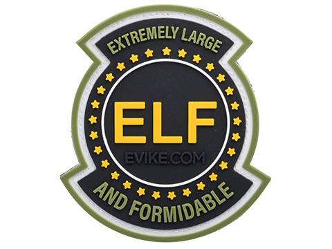 Evike.com E.L.F. Insignia Badge PVC Morale Patch