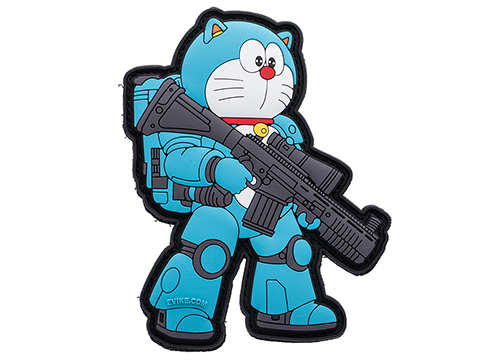 Evike.com Mecha Suit Robo-Cat Hook & Loop PVC Morale Patch