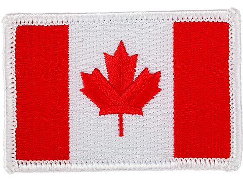 Matrix Country Flag Series Embroidered Morale Patch (Country: Canada)