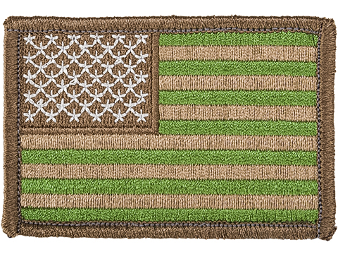 Matrix Hook and Loop U.S. IFF Flag Patch (Color: Subdued / Regular)