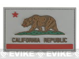 California PVC Flag Patch