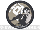 Evike.com Airsoft PVC IFF Hook and Loop Patch