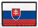 Matrix Country Flag Series PVC Morale Patch (Country: Slovakia)