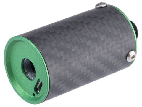 Peeteee Custom Nano Gen 1 Carbon Fiber Rechargeable Tracer Unit (Color: Green)