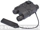 Matrix PEQ-15 Type Laser & Flashlight Combo w Remote Pressure Switch (Color: Green Laser / Black)