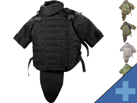 Black Owl Gear / Phantom Interceptor Replica Modular OTV Vest (Color: Black / Medium)