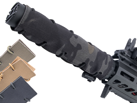 Phantom Gear Expandable Airsoft RIS Wrap / Suppressor Cover (Color: Woodland / 7)