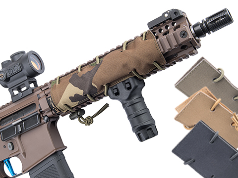 Phantom Gear Expandable Airsoft RIS Wrap / Suppressor Cover (Color: Woodland / 7)