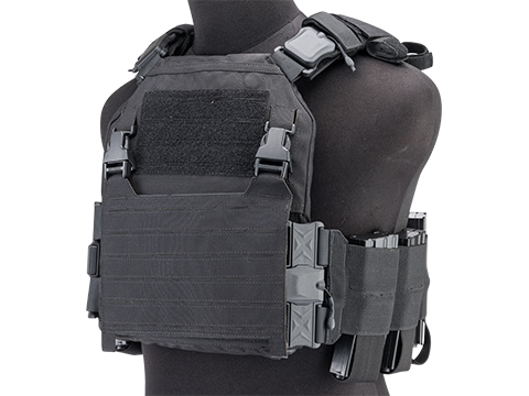 Phantom Gear Polarity Plate Carrier w/ Magnetic QD Buckle System (Color: Black / Plate Carrier Only)