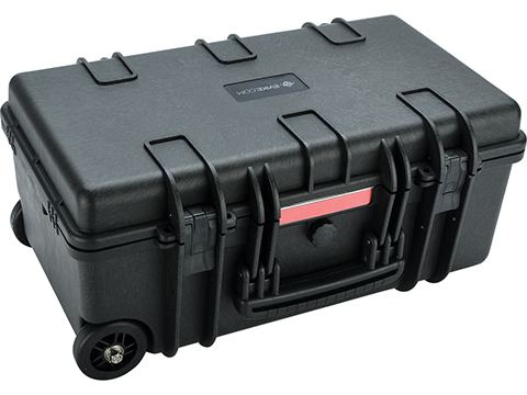 Evike.com Carry-On Equipment Rolling Case w/ Customizable Grid Foam (Color: Black)