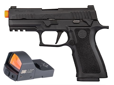 SIG Sauer ProForce P320 XCARRY Airsoft GBB Pistol (Model: Black / Green Gas / Competition Package)