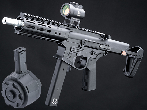 EMG Noveske Space Invader Gen4 Pistol Caliber Carbine Training Weapon (Color: Black / 8.5 / Black Thunderstorm Package)