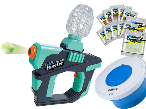 Gel Battle Blaster Water Gel / Hydro Ball Blaster (Model: Vortex - Aquaman / Unstoppable Package)