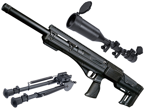 EMG x ICS CXP-TOMAHAWK Bolt Action Sniper Rifles (Color: Black / The Hunter's Package)