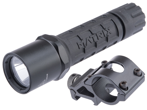 Matrix G2 LED XL 500 Lumen Handheld Flashlight (Color: Black / Rifle Mount)