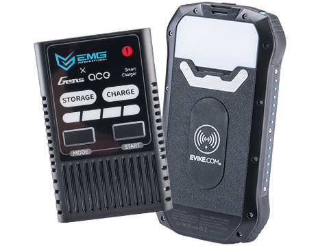 EMG x Gens Ace Core 60W RC Smart LiPo Balance Charger (Package: Charge + Power Bank)