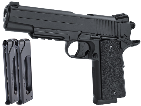 KWC GSR 1911 4.5mm / .177 CO2 Powered Full Metal Air Gun Pistol (Package: Reload Package)