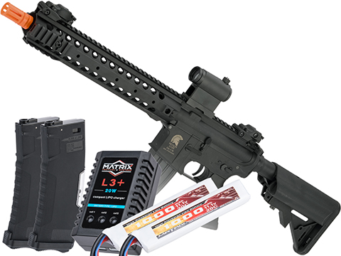 Matrix / S&T Sportsline M4 RIS Airsoft AEG Rifle w/ G3 Micro 