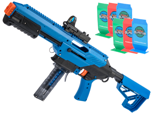 Jet Blaster CEDA Foam Blaster Dart Gun (Model: Model S / Blue / Target Package)