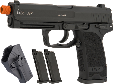 H&K/ Umarex H&K USP Tactical Full Size CO2 Gas Blowback Pistol-Black, Pistol, SS Airsoft