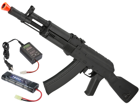 CYMA Sport AK105 Airsoft AEG Rifle w/ Fixed Polymer Stock 