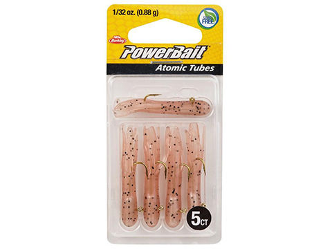 Berkley PowerBait Pre-Rigged Atomic Tubes (Color: Pearl / 1/16 oz), MORE,  Fishing, Jigs & Lures -  Airsoft Superstore