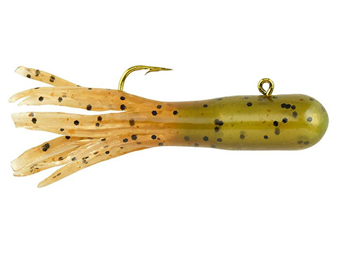 Berkley PowerBait Pre-Rigged Atomic Tubes (Color: Grasshopper