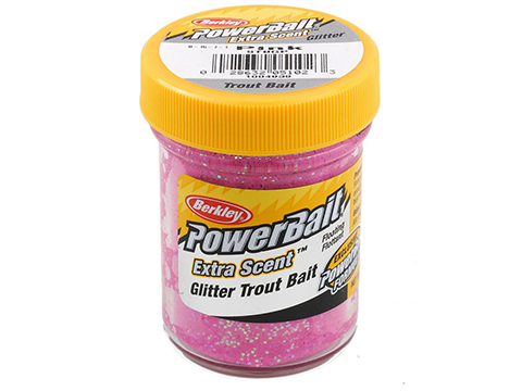 Berkley PowerBait Trout Bait (Type: Glitter / Tequila Fire