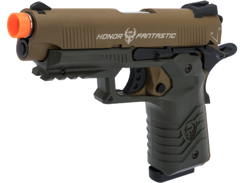 HFC Tactical 45 1911 Gas Blowback Airsoft Pistol (Color: Tan)