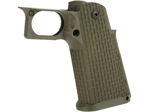KJW Polymer Hi-Capa Pistol Grip with Integrated Trigger Guard (Color: OD Green)