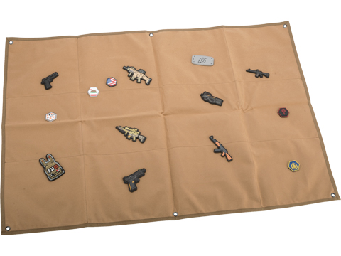 Hook & Loop Patch Wall / Patch Holder (Color: Ranger Green /  Large), Tactical Gear/Apparel, Patches