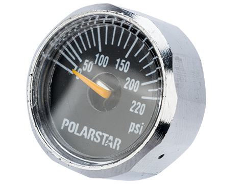 PolarStar Replacement Pressure Gauge for MicroReg Air Regulators 0-220psi, 25mm