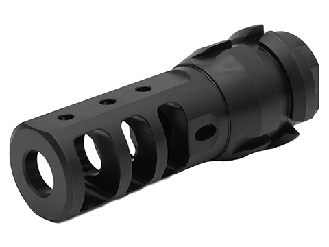 PTS Dead Air KeyMo Muzzle Brake for Airsoft Rifles