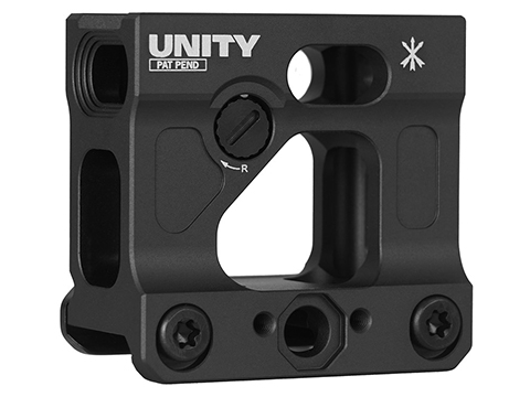 PTS Unity Tactical Licensed FAST Micro Red Dot Mount (Color: Black 