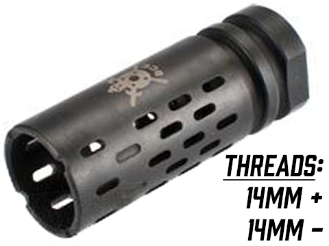 PTS Battle Comp BCE 1.5 Airsoft Flash Hider (Thread: 14mm Negative)