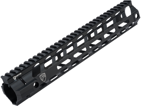 PTS Fortis Licensed REV II M-LOK Handguard for M4 Series Airsoft Rifles (Model: Black / 12)