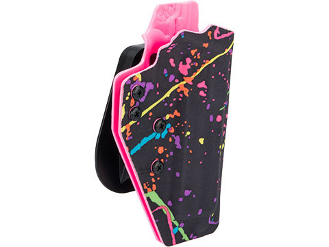 QVO Tactical Secondary OWB Kydex Holster for EMG 2011 / Hi-CAPA Series (Color: Limited Edition Splatter)