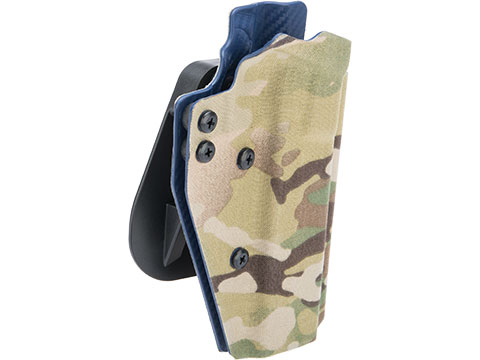 QVO Tactical Secondary OWB Kydex Holster for EMG STI / TTI JW3 2011 Combat Master Series (Color: Multicam)